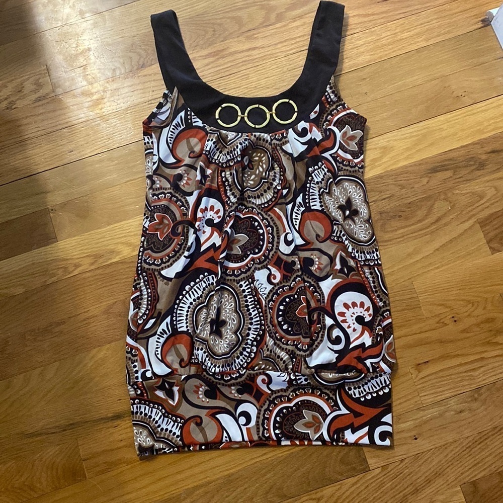 Banded tank top - Picture 2 of 9